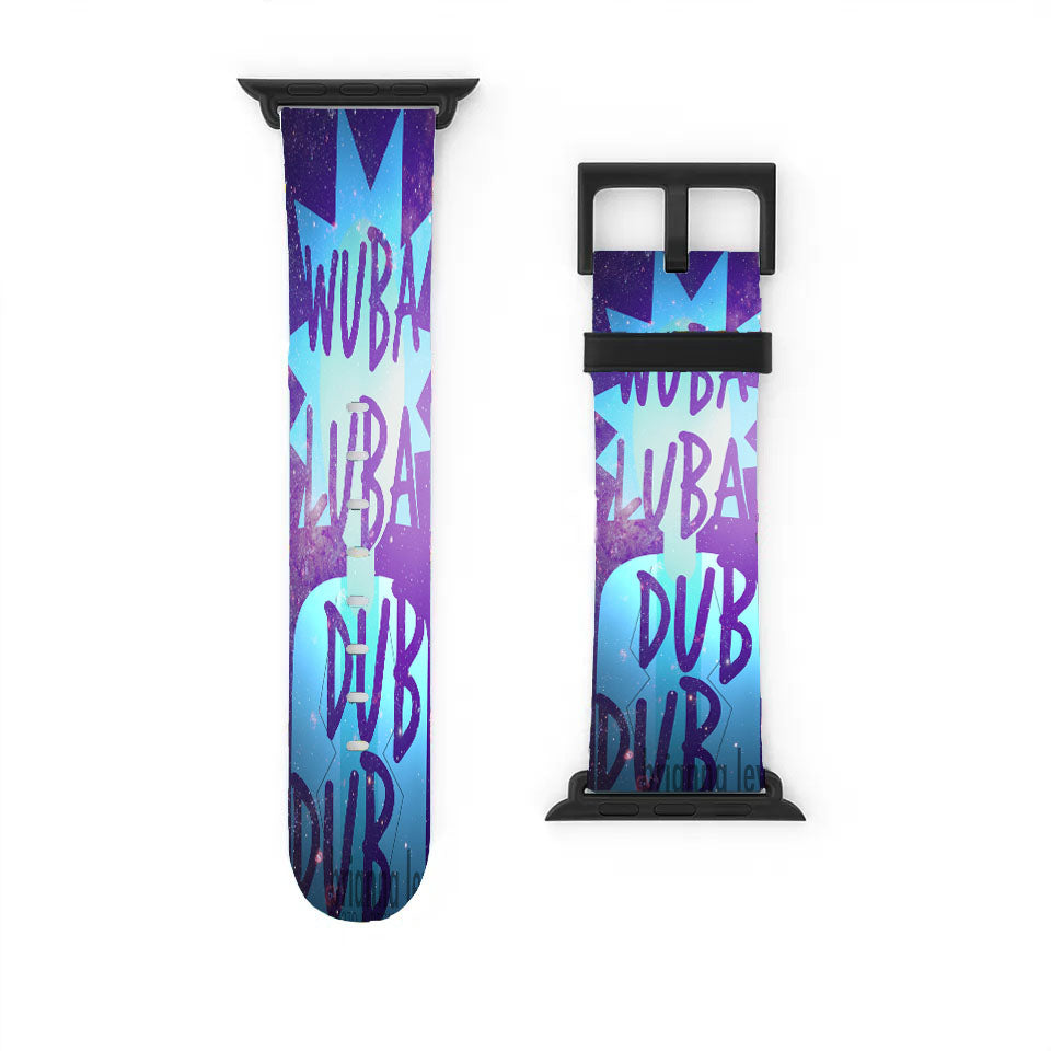 Rick And Morty Galaxy Apple Watch Band 38Mm - 44Mm