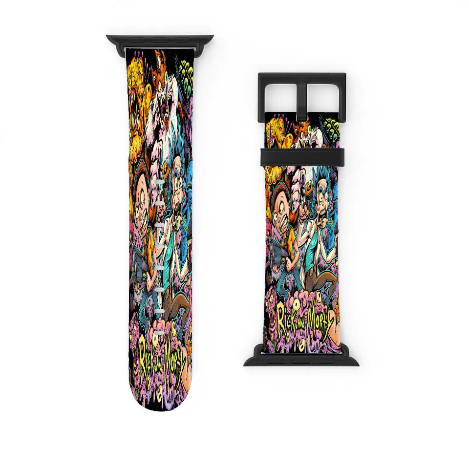 Rick And Morty Monster Hunter Apple Watch Band 38Mm - 44Mm