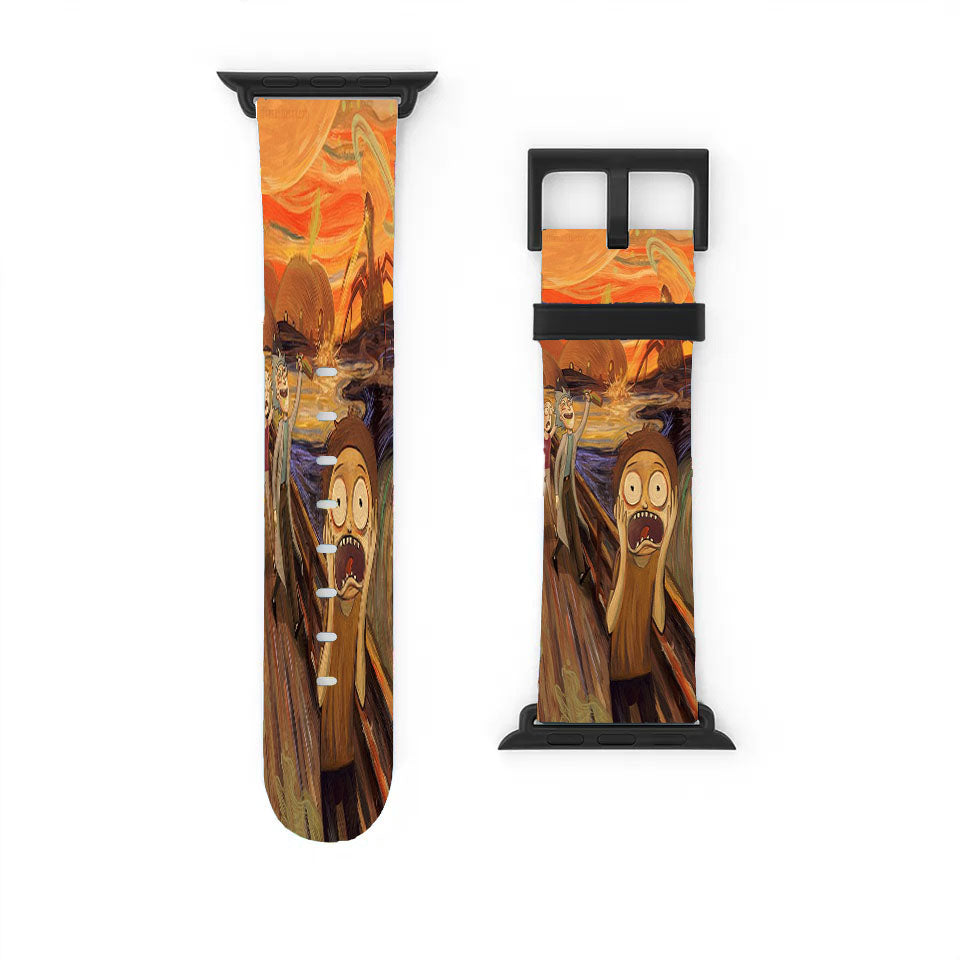 Rick And Morty Scream Apple Watch Band 38Mm - 44Mm