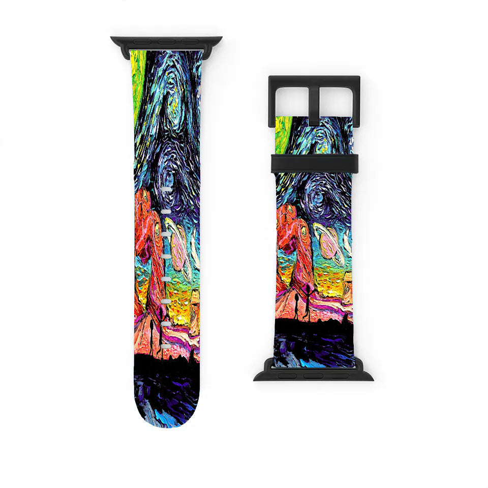 Rick And Morty Starry Night Apple Watch Band 38Mm - 44Mm