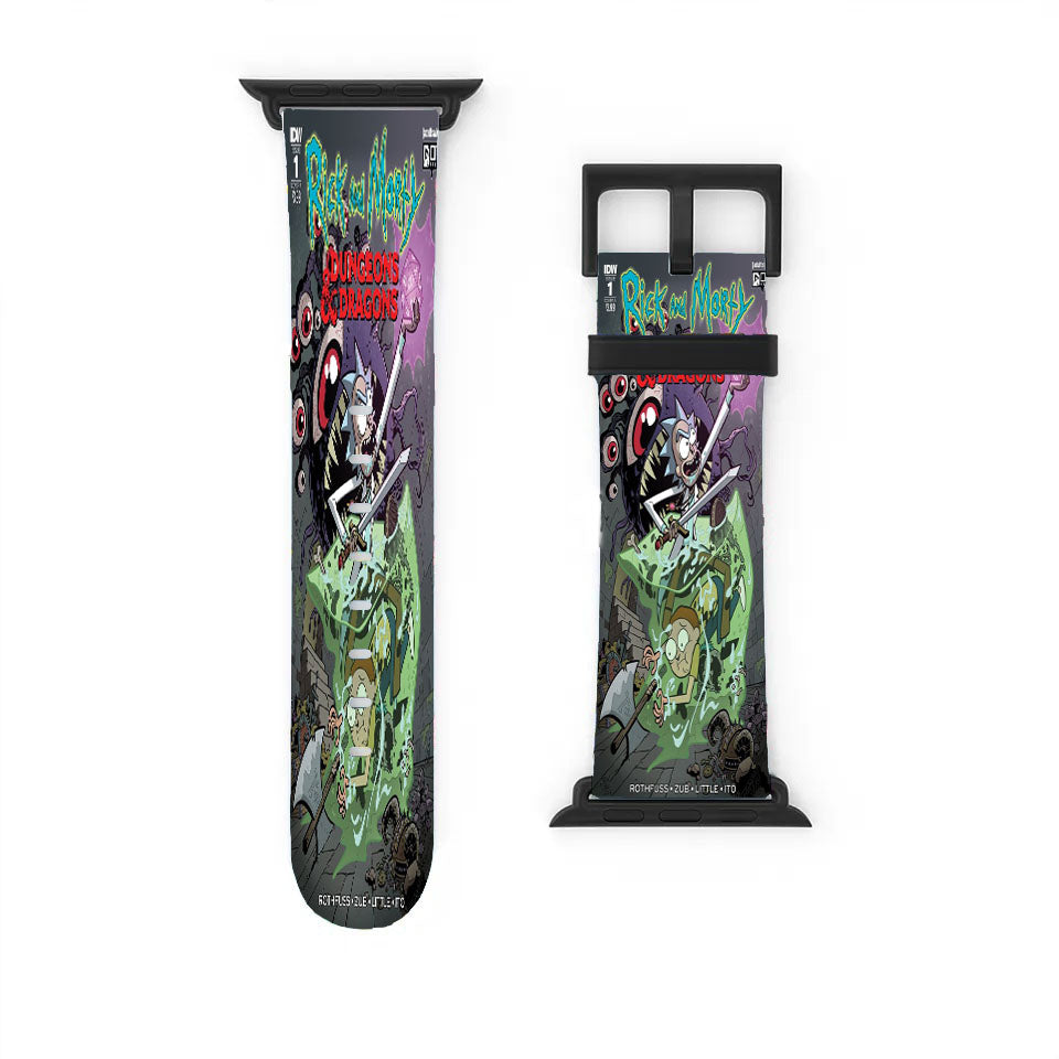 Rick And Morty Vs Dungeons Dragons Apple Watch Band 38Mm - 44Mm