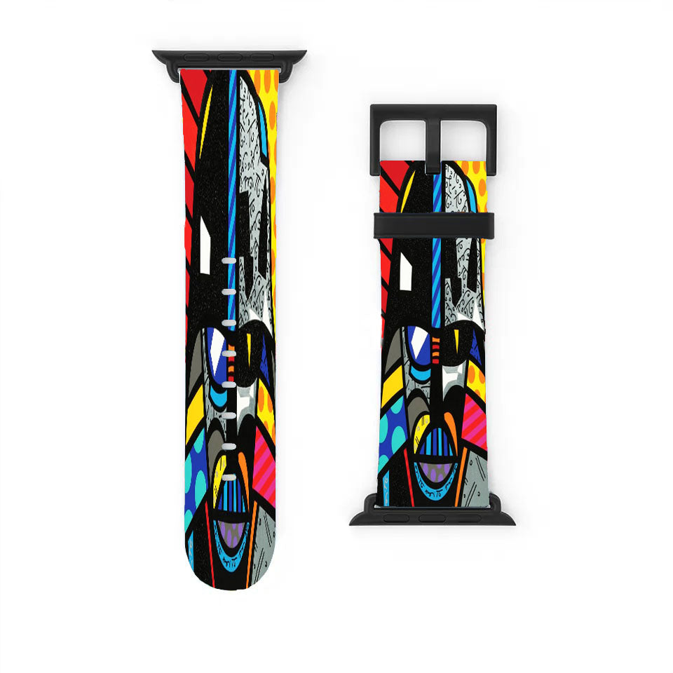 Romero Britto Darth Vader Star Wars Wallpaper Apple Watch Band 38Mm - 44Mm