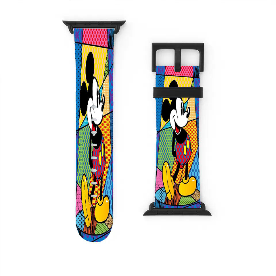 Romero Britto Mickey Mouse Apple Watch Band 38Mm - 44Mm