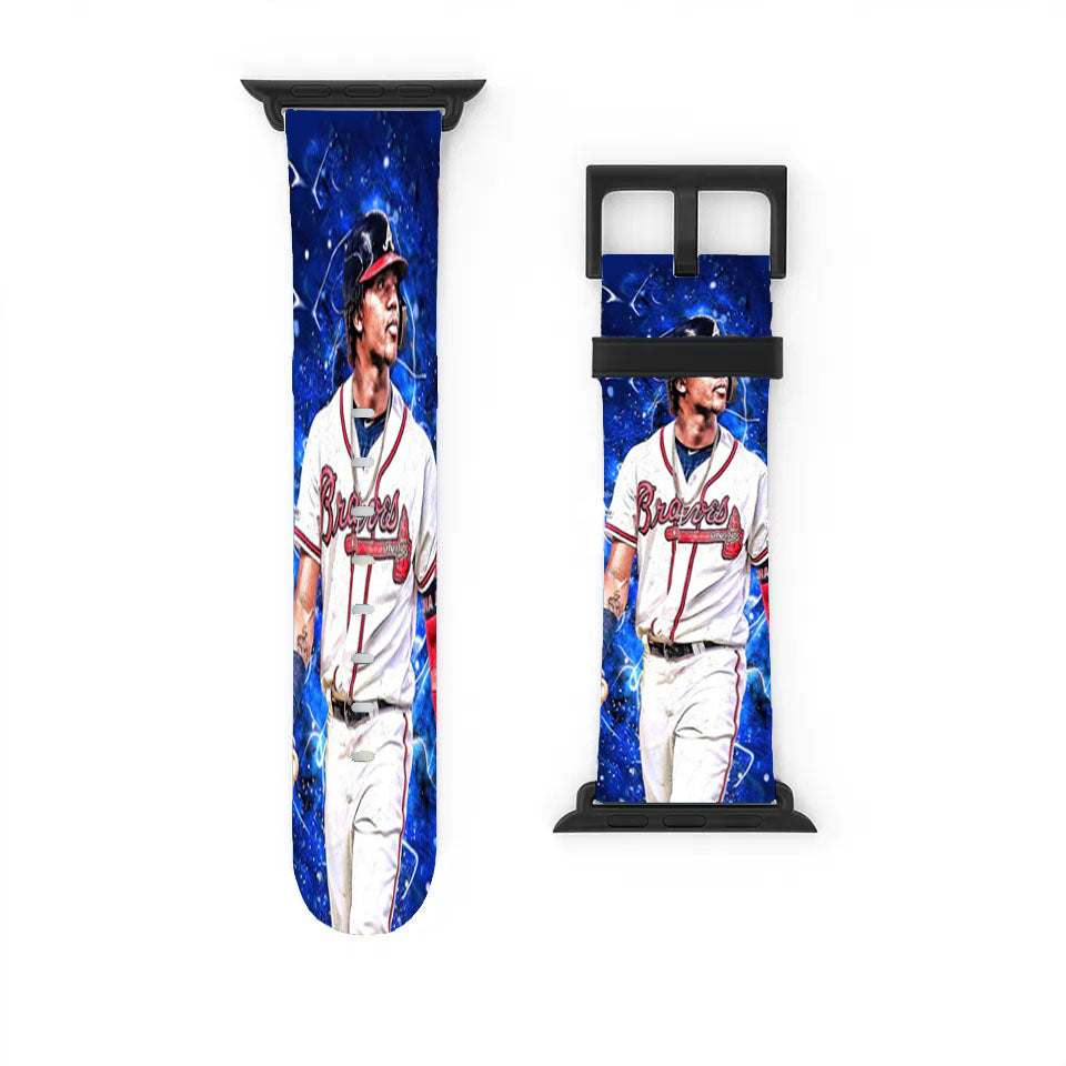 Ronald Acuna Jr Atlanta Braves Baseball Apple Watch Band 38Mm - 44Mm