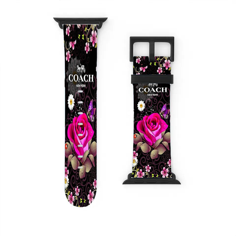 Rose Coach New York Apple Watch Band 38Mm - 44Mm