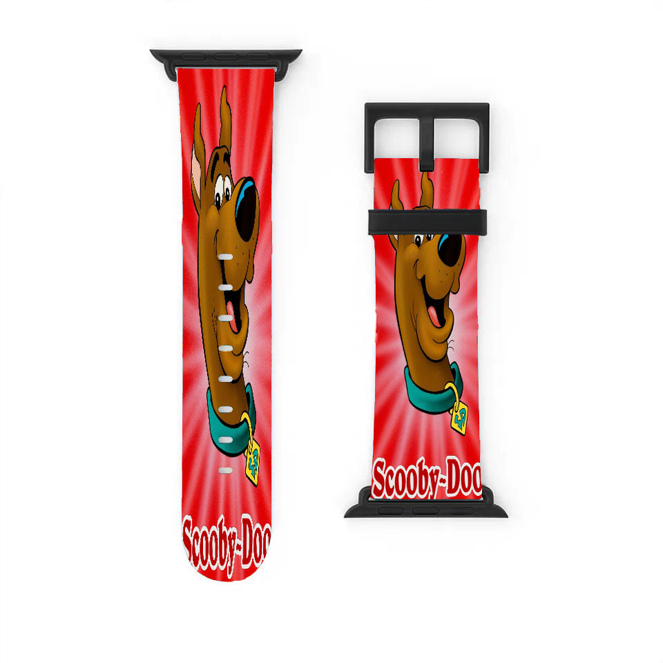 Scooby Doo Dog Cartoon Red Apple Watch Band 38Mm - 44Mm