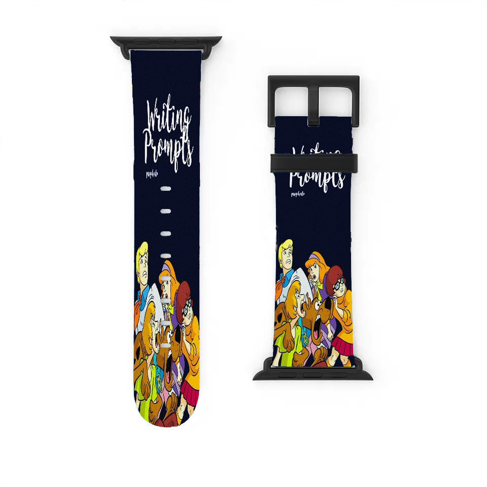 Scooby Doo Writing Prompts Animated Apple Watch Band 38Mm - 44Mm