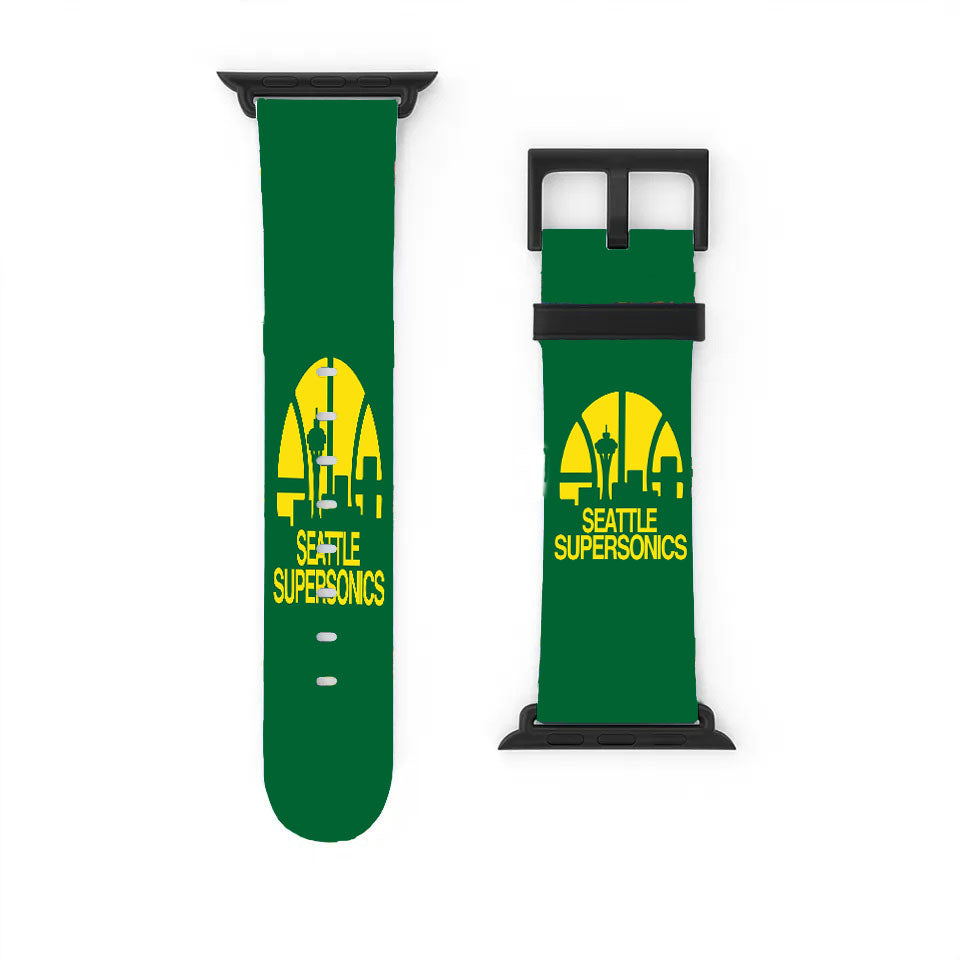 Seattle Supersonics Logo Apple Watch Band 38Mm - 44Mm
