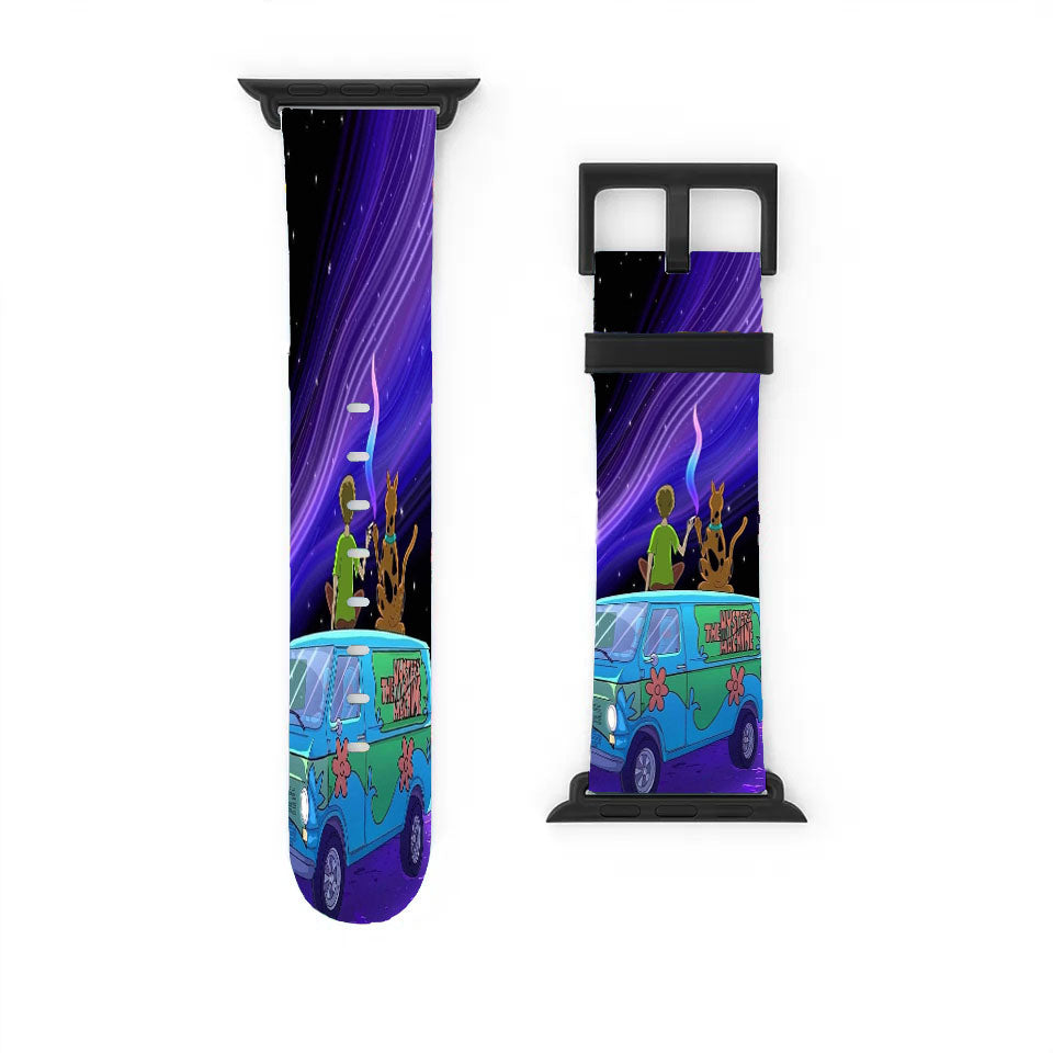 Shaggy Rogers And Scooby Doo Galaxy Apple Watch Band 38Mm - 44Mm