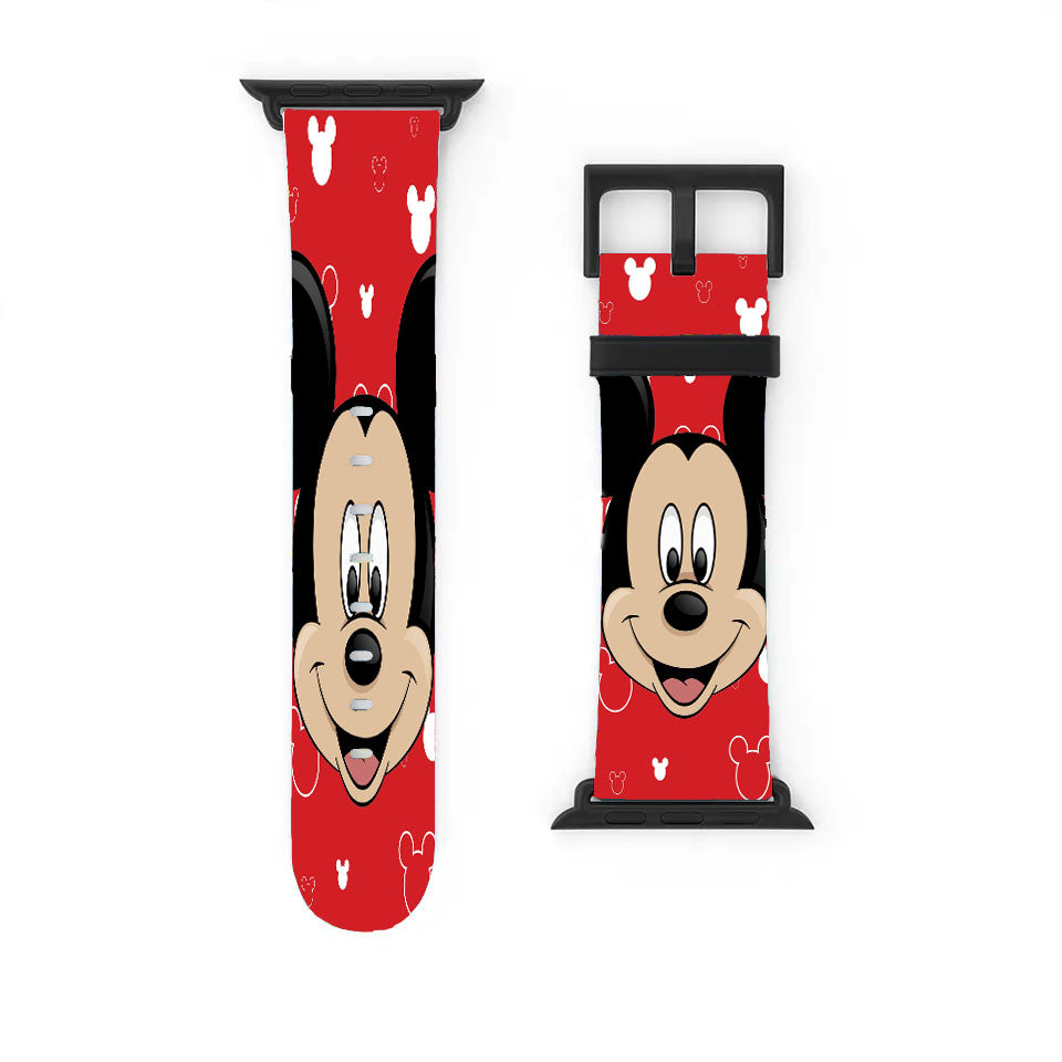 Smile Mickey Mouse Apple Watch Band 38Mm - 44Mm