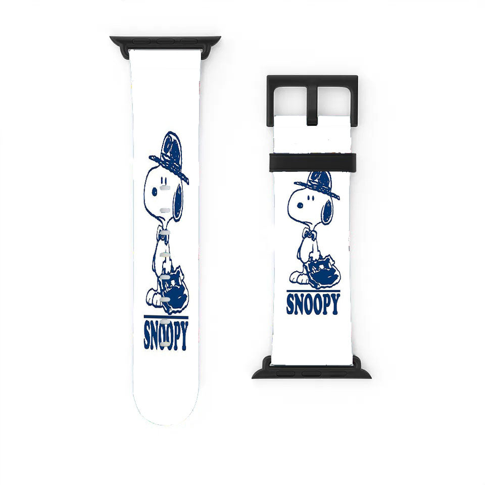 Snoopy Blue Line Apple Watch Band 38Mm - 44Mm