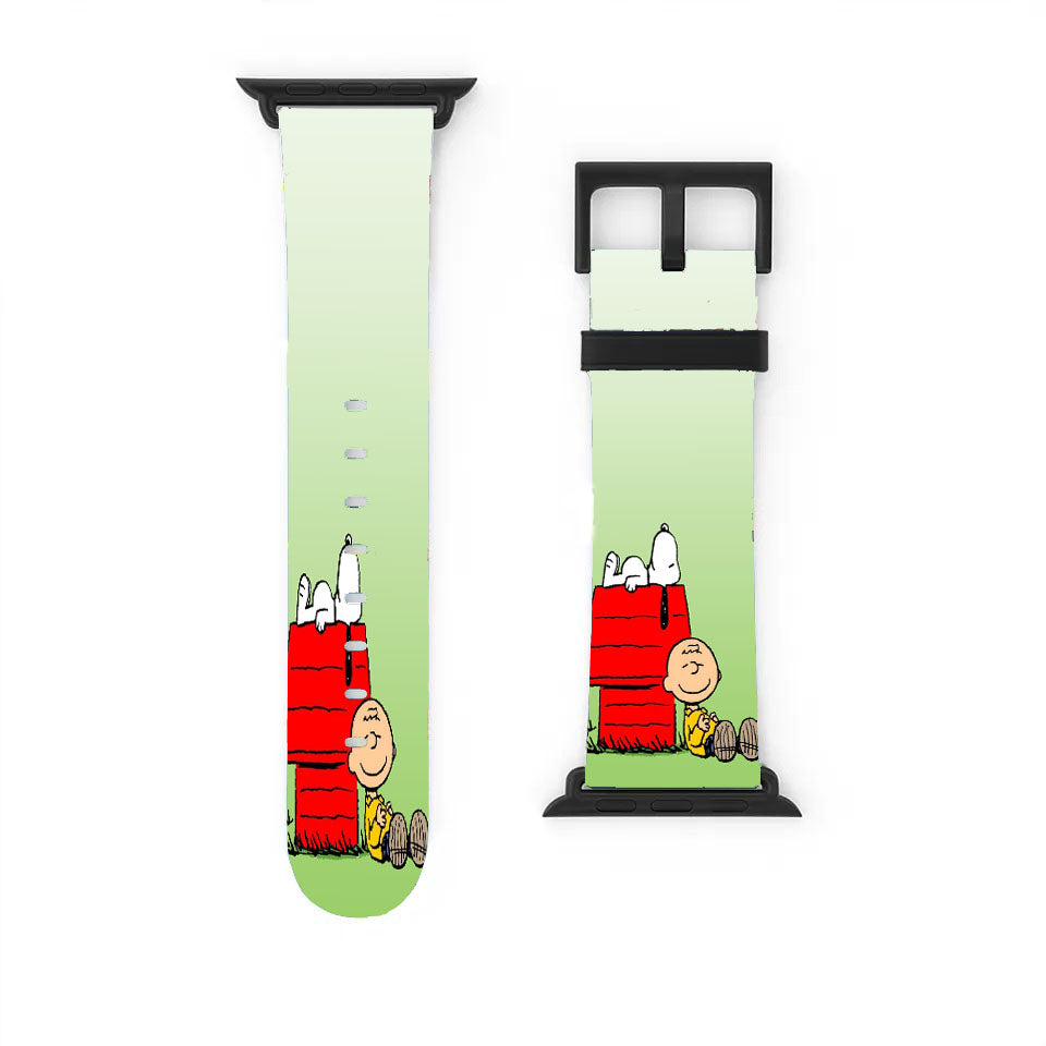Snoopy Charlie Brown Apple Watch Band 38Mm - 44Mm