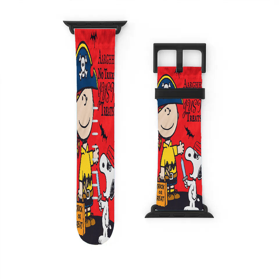 Snoopy Charlie Brown Halloween Apple Watch Band 38Mm - 44Mm