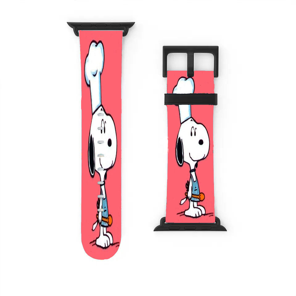 Snoopy Cooking Apple Watch Band 38Mm - 44Mm