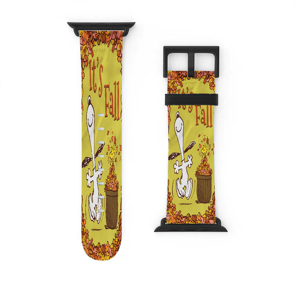 Snoopy Fall Apple Watch Band 38Mm - 44Mm