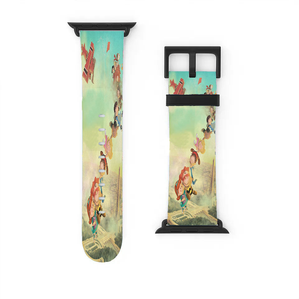 Snoopy Kite At France Apple Watch Band 38Mm - 44Mm