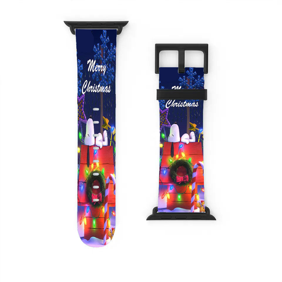 Snoopy Merry Christmas Apple Watch Band 38Mm - 44Mm