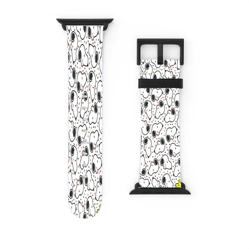 Snoopy Pattern Mobile Apple Watch Band 38Mm - 44Mm