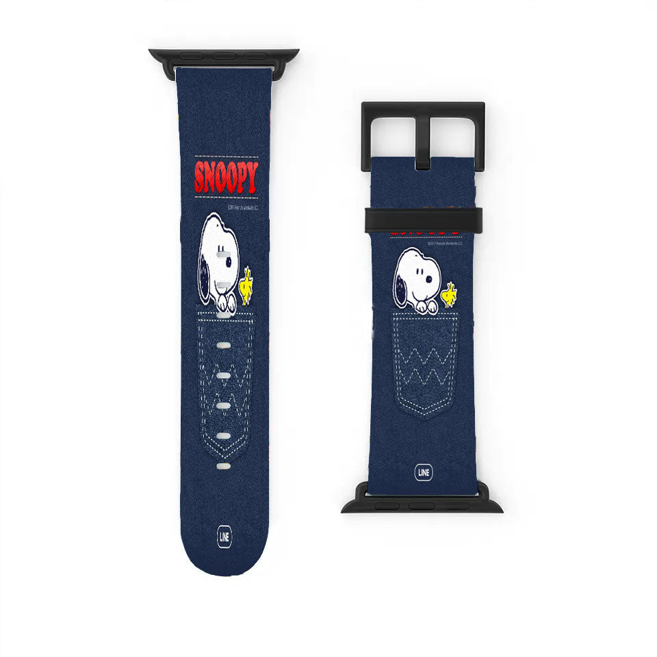 Snoopy Pocket Friend Apple Watch Band 38Mm - 44Mm