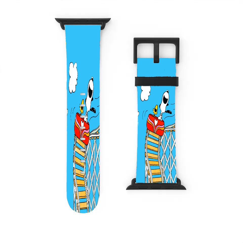 Snoopy Rollercoaster Apple Watch Band 38Mm - 44Mm