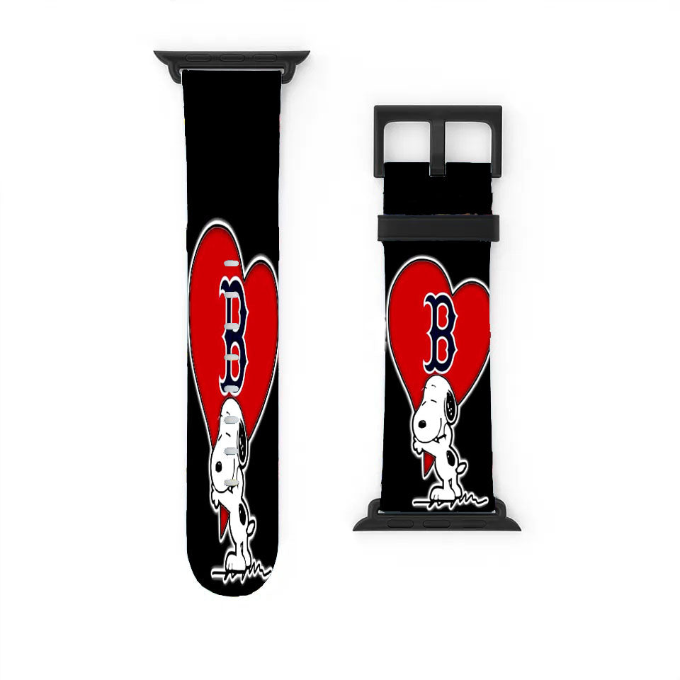 Snoopy Steelers Love Apple Watch Band 38Mm - 44Mm