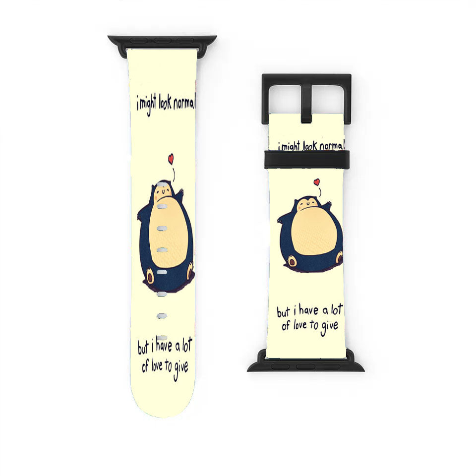 Snorlax Cute Apple Watch Band 38Mm - 44Mm