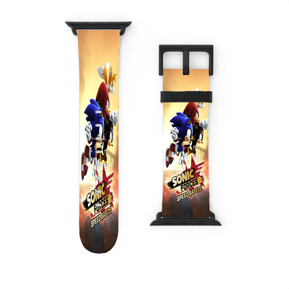Sonic Forces Speed Battle Apple Watch Band 38Mm - 44Mm