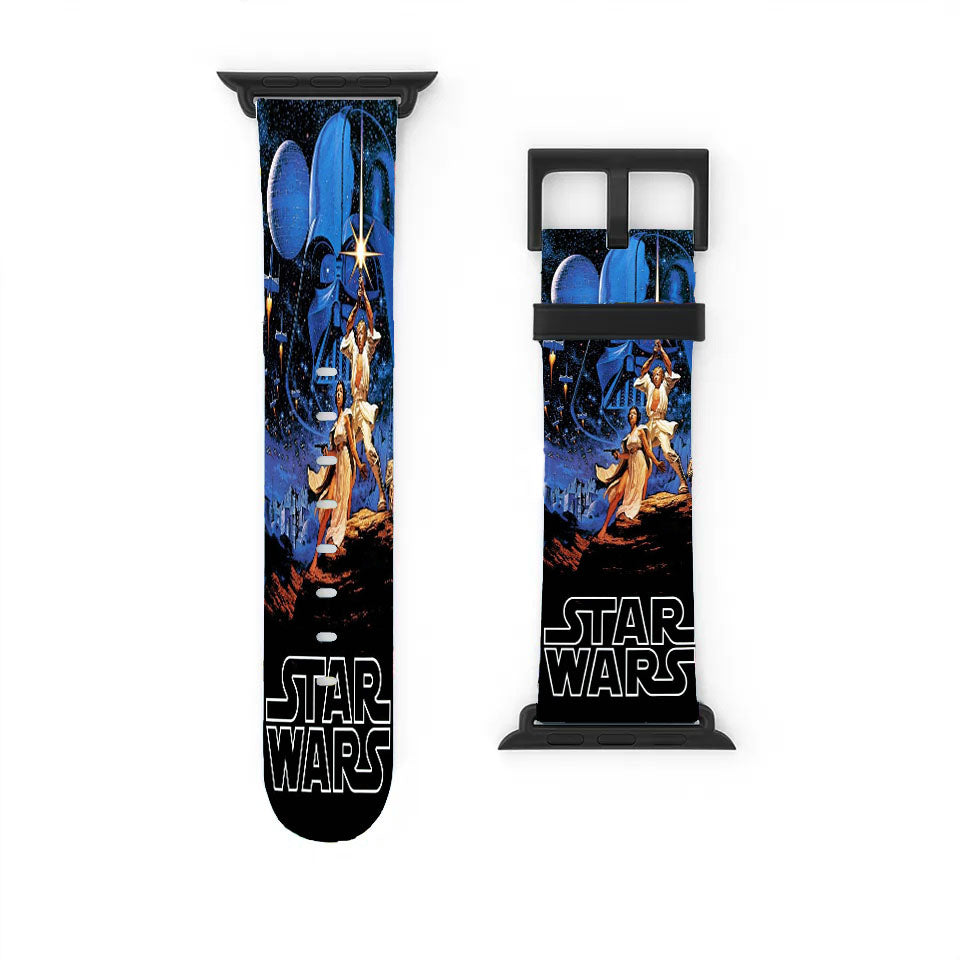 Star Wars A New Hope Episode Iv Original Poster Apple Watch Band 38Mm - 44Mm