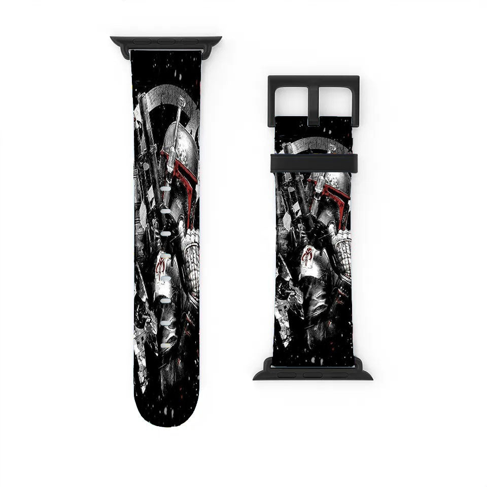 Star Wars Boba Fett Art Apple Watch Band 38Mm - 44Mm