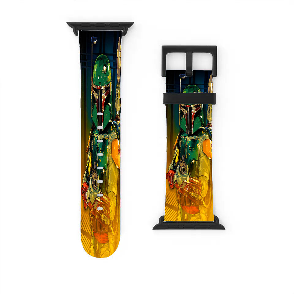 Star Wars Boba Fett Guard Apple Watch Band 38Mm - 44Mm