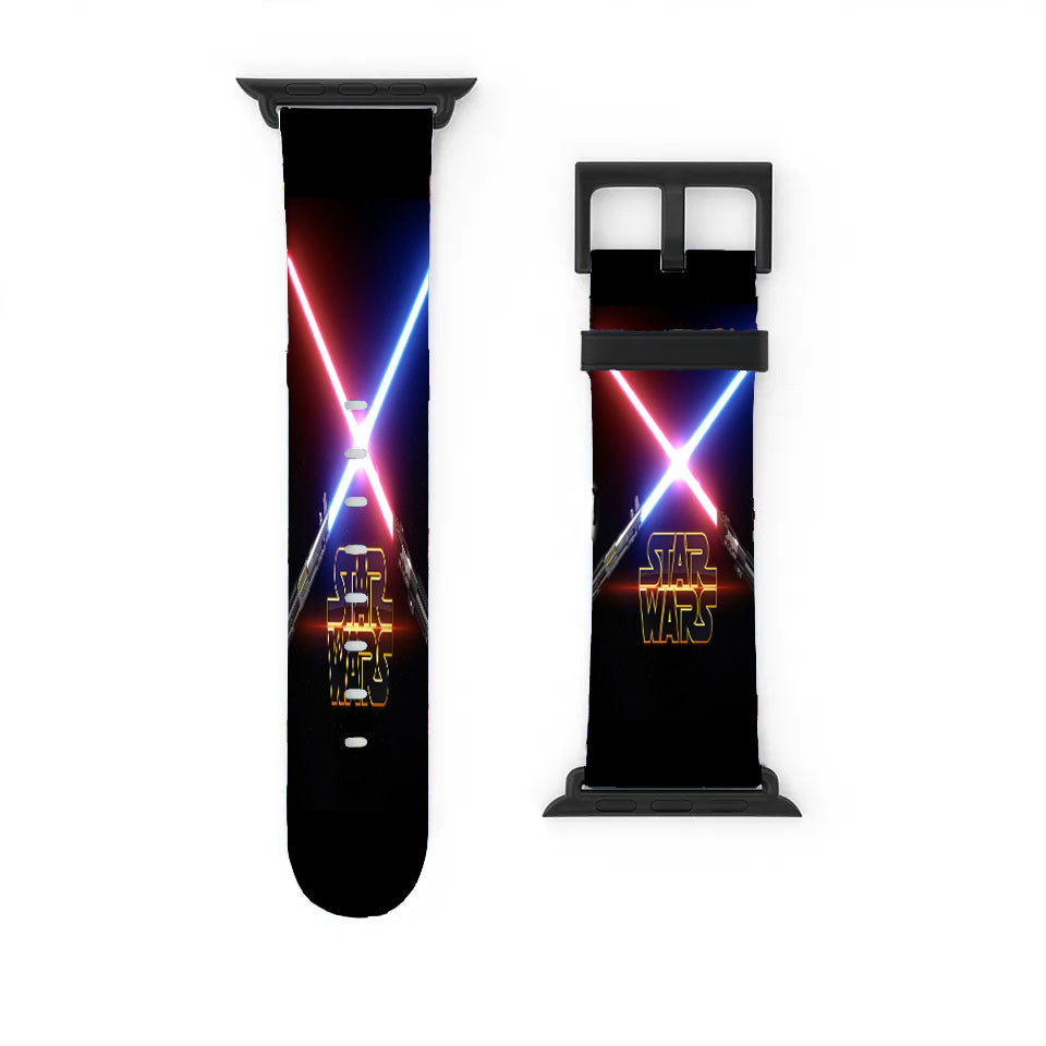 Star Wars Dark Side Vs Light Side Apple Watch Band 38Mm - 44Mm
