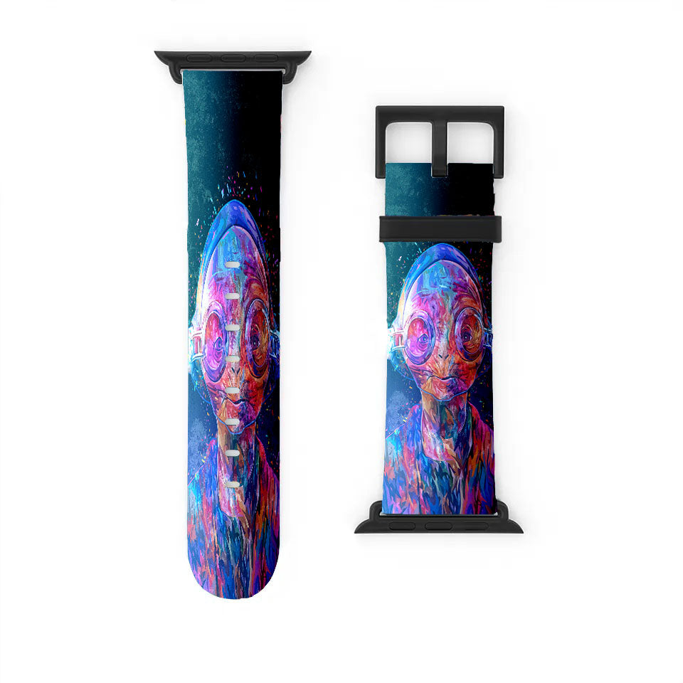 Star Wars Last Of Jedi Colorful Apple Watch Band 38Mm - 44Mm
