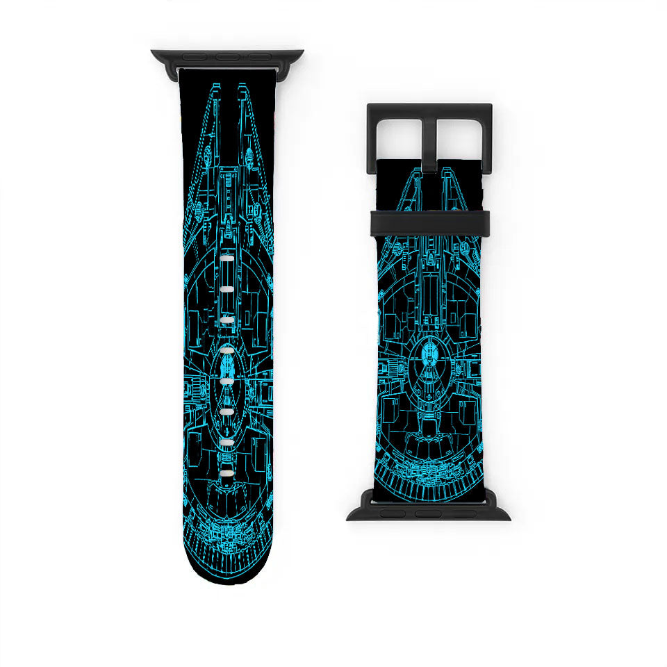 Star Wars Millenium Falcon Apple Watch Band 38Mm - 44Mm