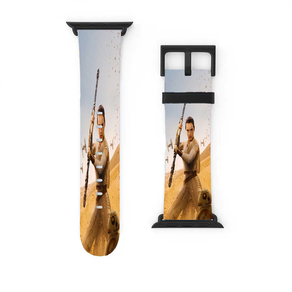 Star Wars Rey Fight Apple Watch Band 38Mm - 44Mm