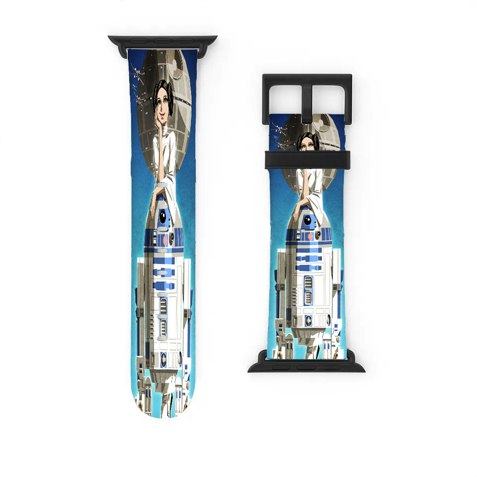 Star Wars Robot R2D2 Apple Watch Band 38Mm - 44Mm