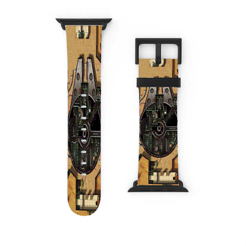 Star Wars Ship Map Apple Watch Band 38Mm - 44Mm