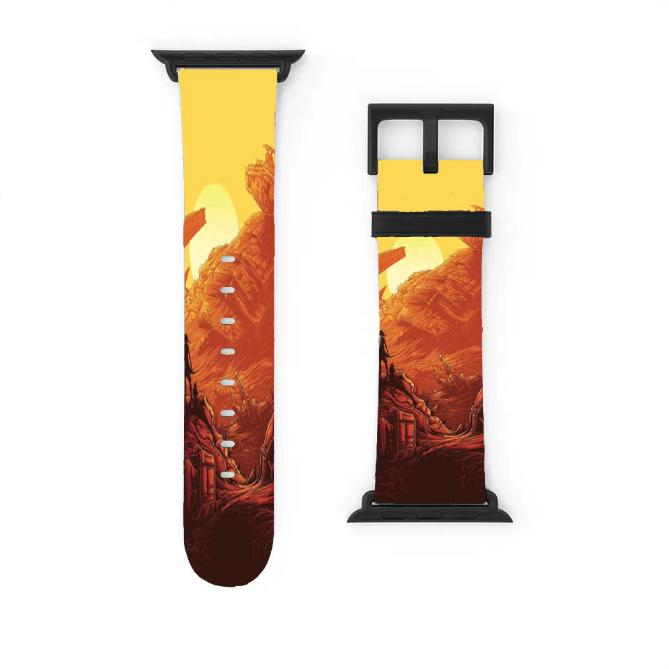 Star Wars The Force Awakens Rey Landscape Apple Watch Band 38Mm - 44Mm