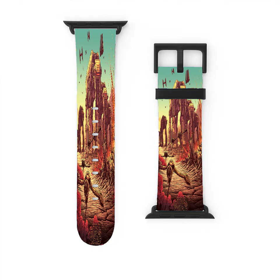Star Wars The Last Jedi The Battle Of Crait Apple Watch Band 38Mm - 44Mm