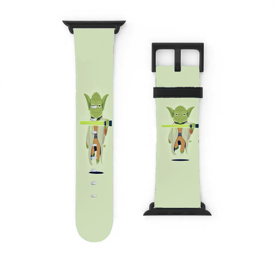 Star Wars Yoda Cartoon Apple Watch Band 38Mm - 44Mm