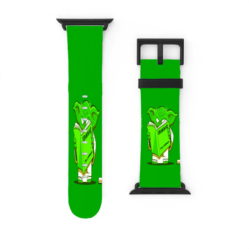 Star Wars Yoda Grammar Apple Watch Band 38Mm - 44Mm