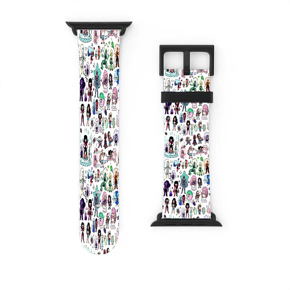 Steven Universe Pattern Wallpaper Apple Watch Band 38Mm - 44Mm