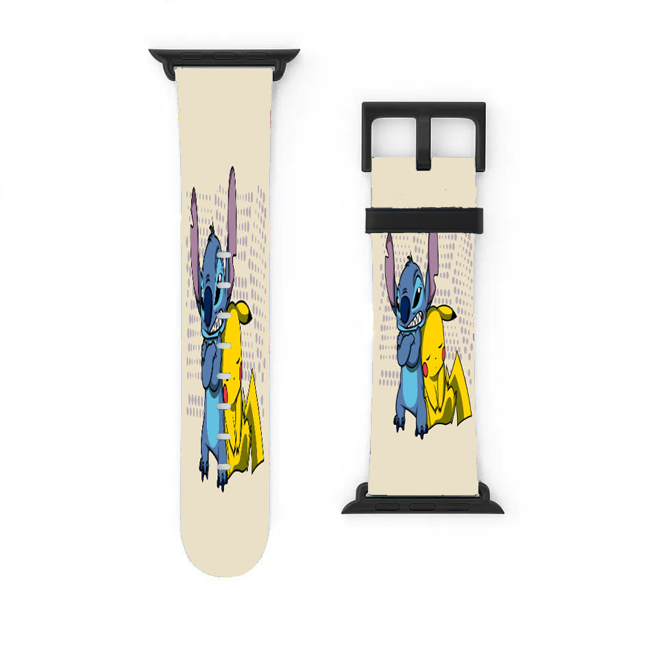 Stitch And Pika Apple Watch Band 38Mm - 44Mm