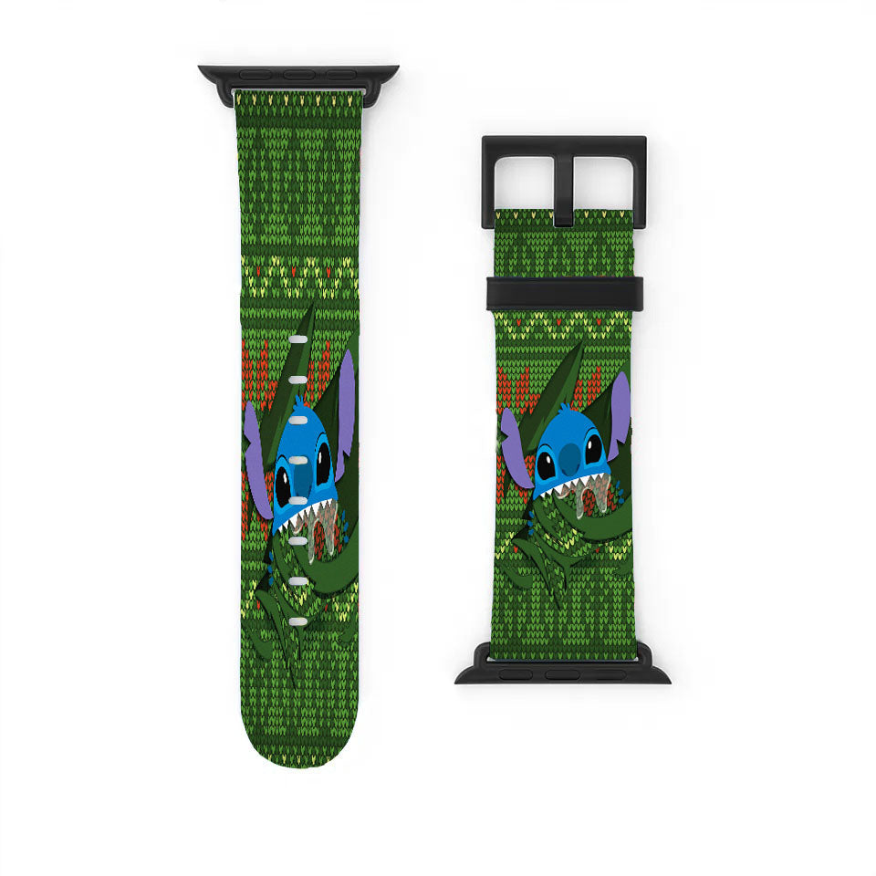 Stitch Ugly Green Sweater Apple Watch Band 38Mm - 44Mm