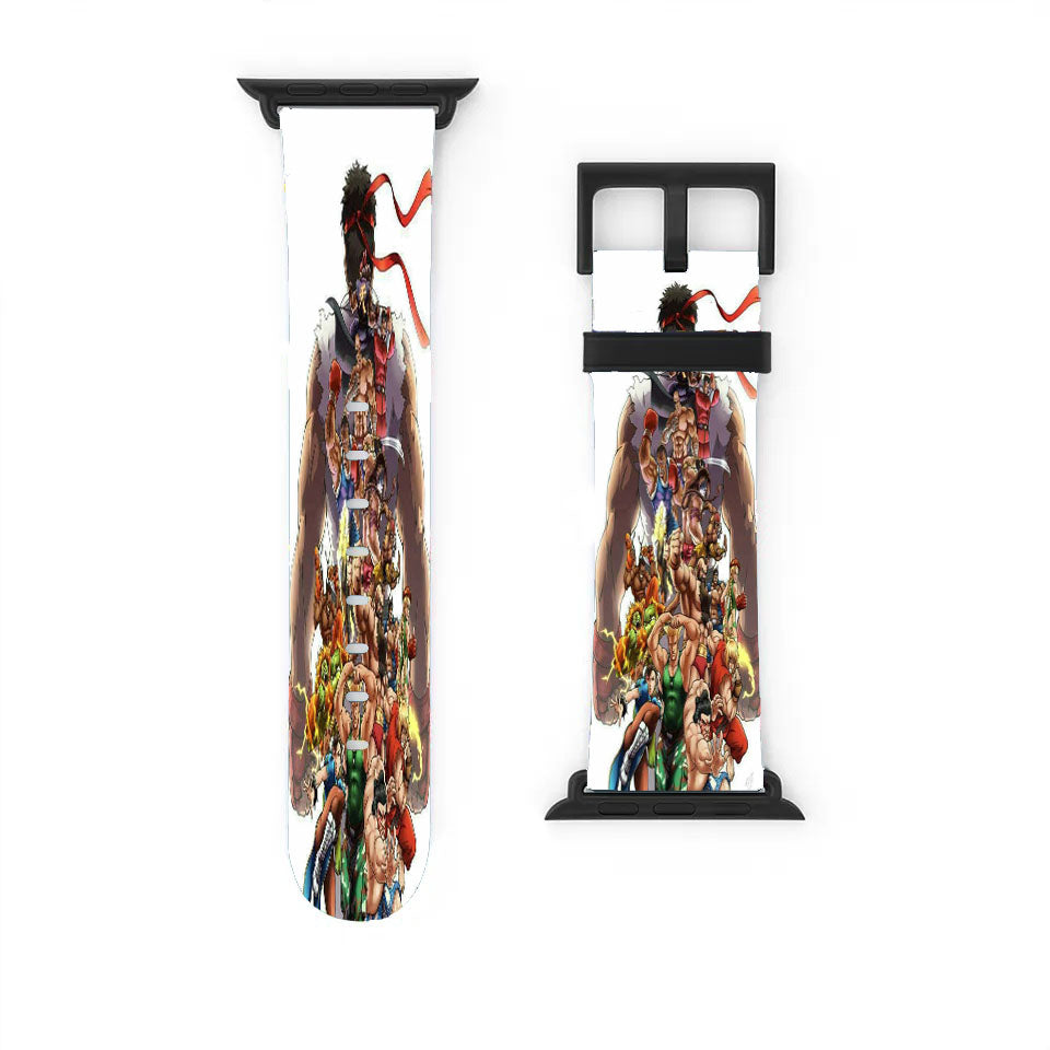 Street Fighter Character Apple Watch Band 38Mm - 44Mm
