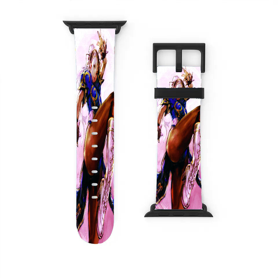 Street Fighter Chun Li Apple Watch Band 38Mm - 44Mm