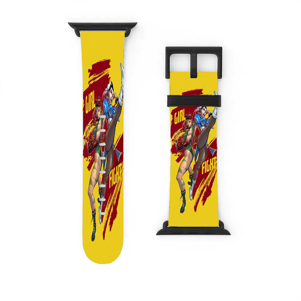 Street Fighter Girl Apple Watch Band 38Mm - 44Mm