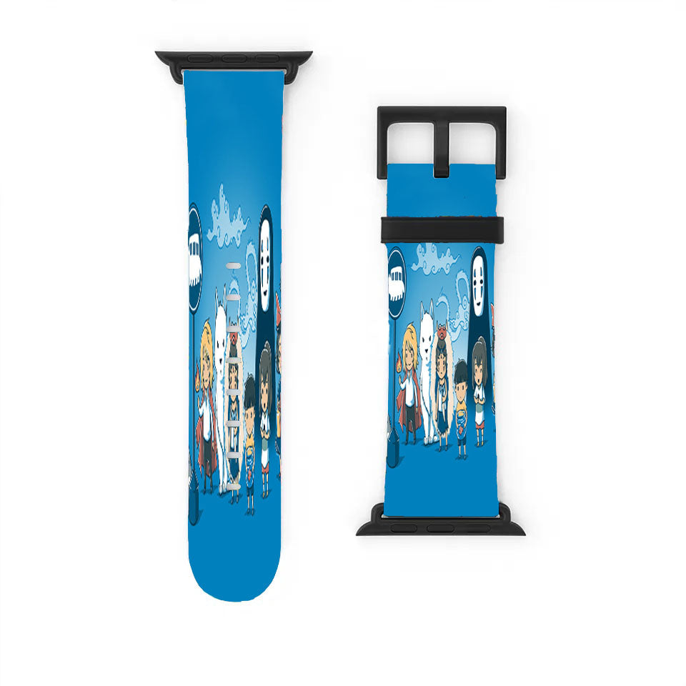Studio Ghilbli Anime Cartoon Apple Watch Band 38Mm - 44Mm