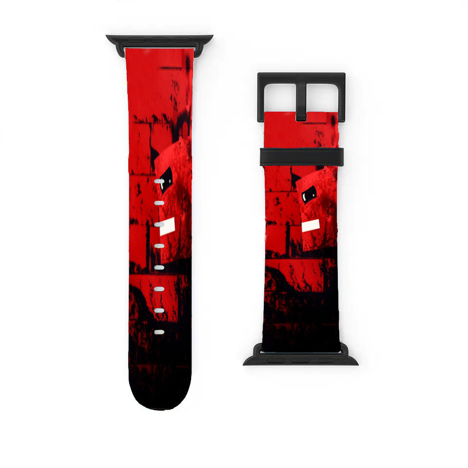 Super Meat Boy Texture Apple Watch Band 38Mm - 44Mm