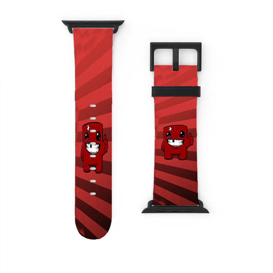 Super Meat Boy Video Games Apple Watch Band 38Mm - 44Mm
