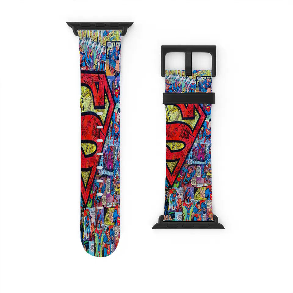 Superman Comics Apple Watch Band 38Mm - 44Mm